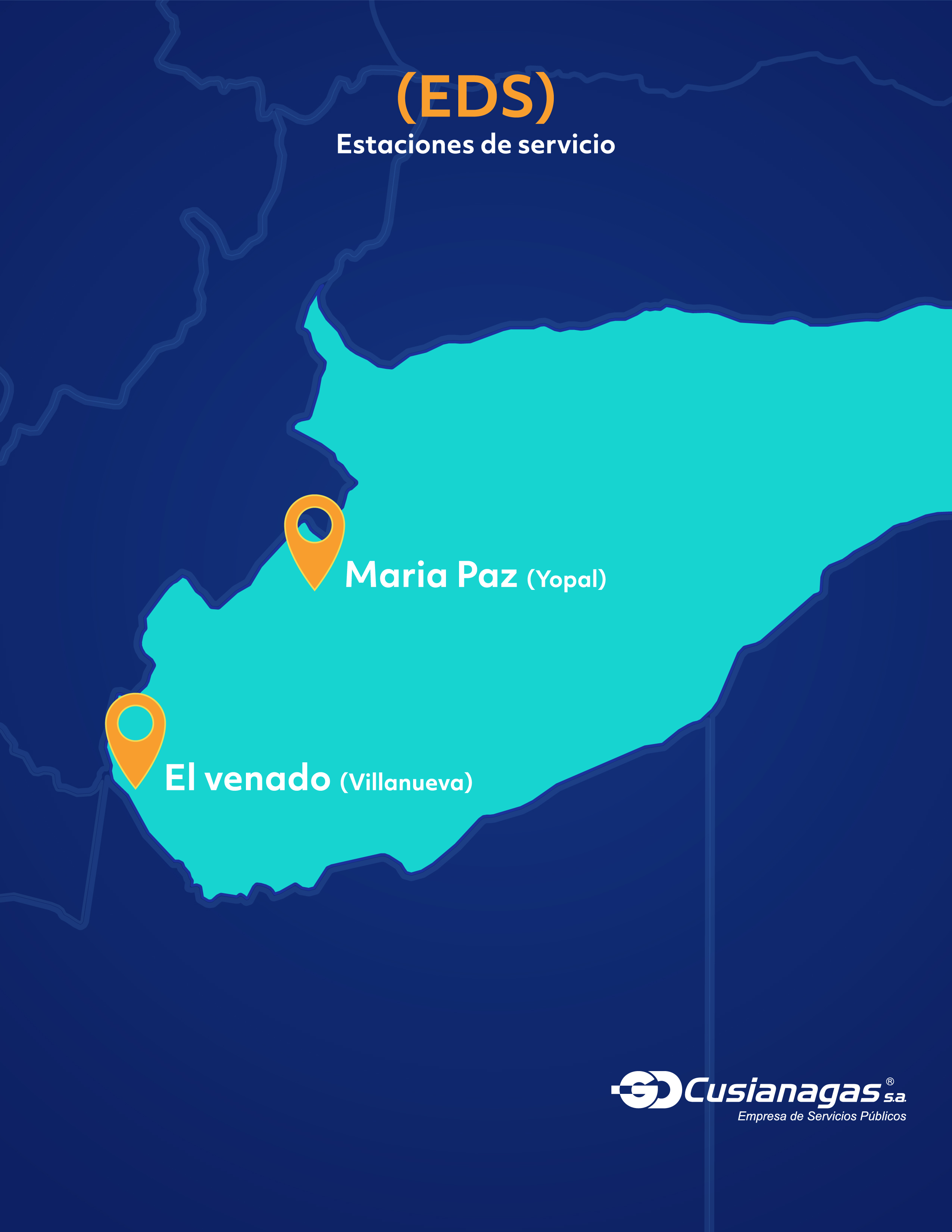 Cobertura de gas natural vehicular en Colombia