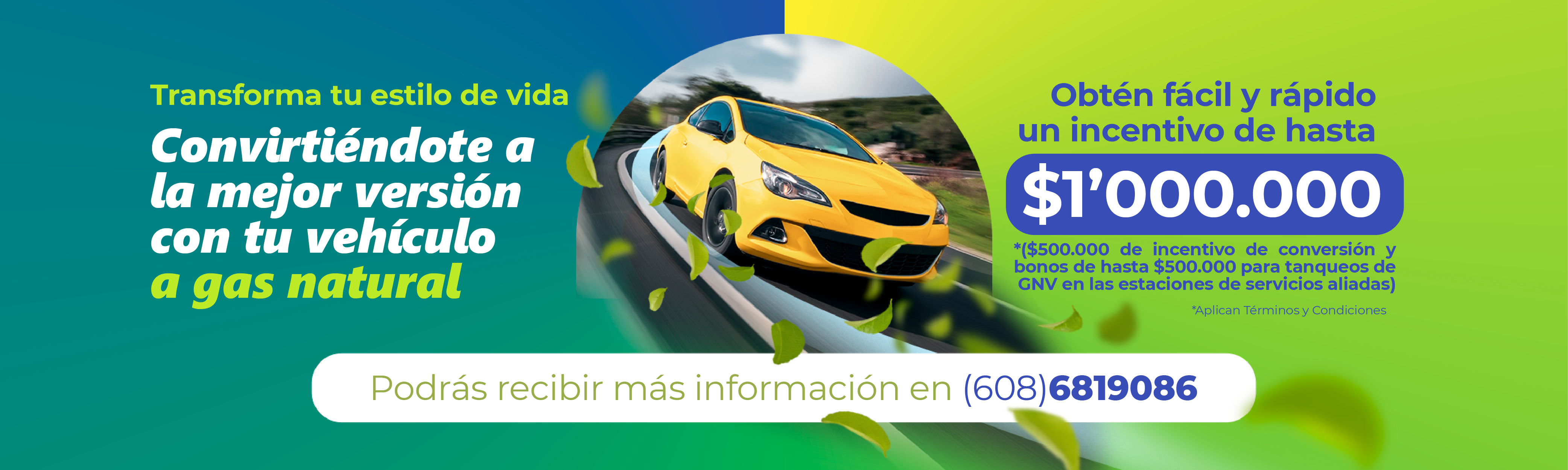 Convierte tu vehículo a la mejor versión